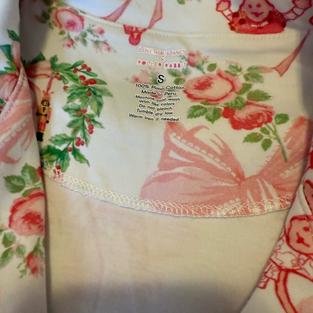 Roller Rabbit Love Shack Fancy Holiday Pajamas - Picture 3 of 6